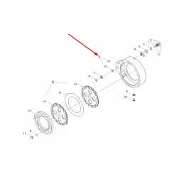 Tb1s432010003k dešiniojo stabdžių disko korpusas