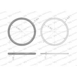 Hidraulinių greitųjų jungčių sandariklių rinkinys