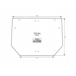 Galinio lango dėklas new holland 84224148