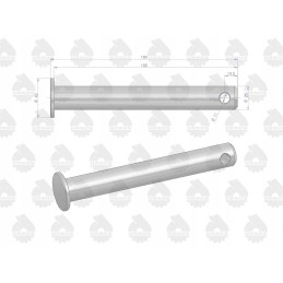 Viršutinis kablio korpuso kaištis c 330 originalus urs