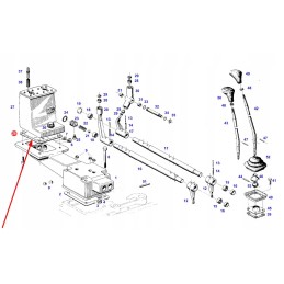 284100091080 pavarų perjungiklio sandariklis