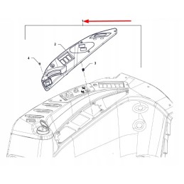 P5s45801041 svirtis ir rankinis droselio dangtis