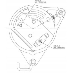 Generatorius ursus c 360 14v 40a alt1429gp gopart