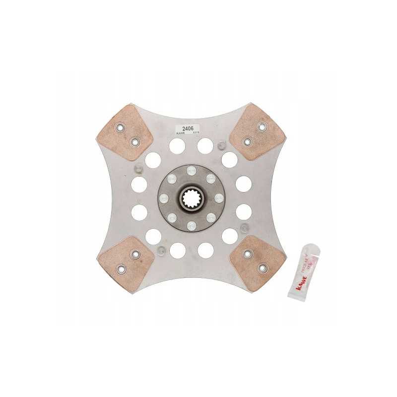 Sankabos diskas turėjo 2406 kW