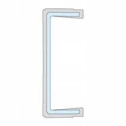 Galinis dangtelis arba išorinis 110 mm aukštis 12