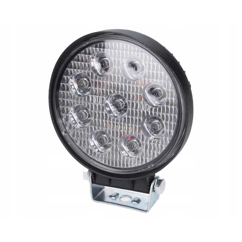 LED darbo lempa 27w, išsklaidyta šviesa, traktorius