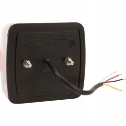 Halogeninis LED galinis žibintas, 1W kvadratas, 18LED