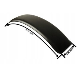 Plastikinis sparnas traktoriaus priekabai 220x900mm