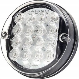 Apvalus LED galinis žibintas 12 24v Kramp