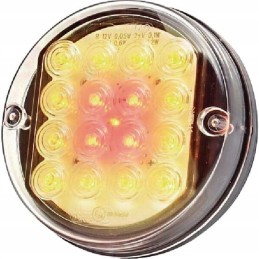 Apvalus LED galinis žibintas 12 24v Kramp