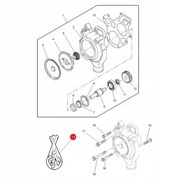 Vandens siurblio remonto komplektas mf 4224675m91 originalus