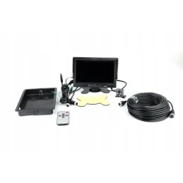 7 colių monitorių komplektas, atbulinės eigos kamera 420 tv tt tec