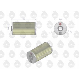 Pirminis kuro filtro įdėklas wp10 3c 385 zlotai