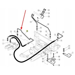 0011339740 stabdžių žarnelė