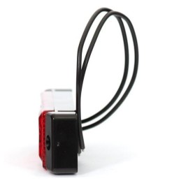 Stačiakampė galinė gabaritinė lemputė LED 12 24v