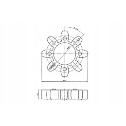 Ar3845r žvaigždė 38 45 98 krantas aa raudona