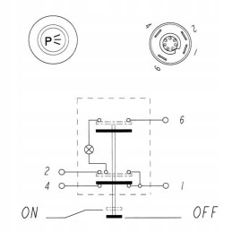 Stovėjimo šviesos jungiklis deutz case mf fend
