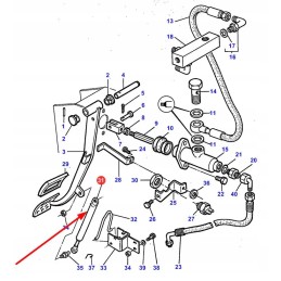 3583941m1 sankabos pedalo dujų pavara