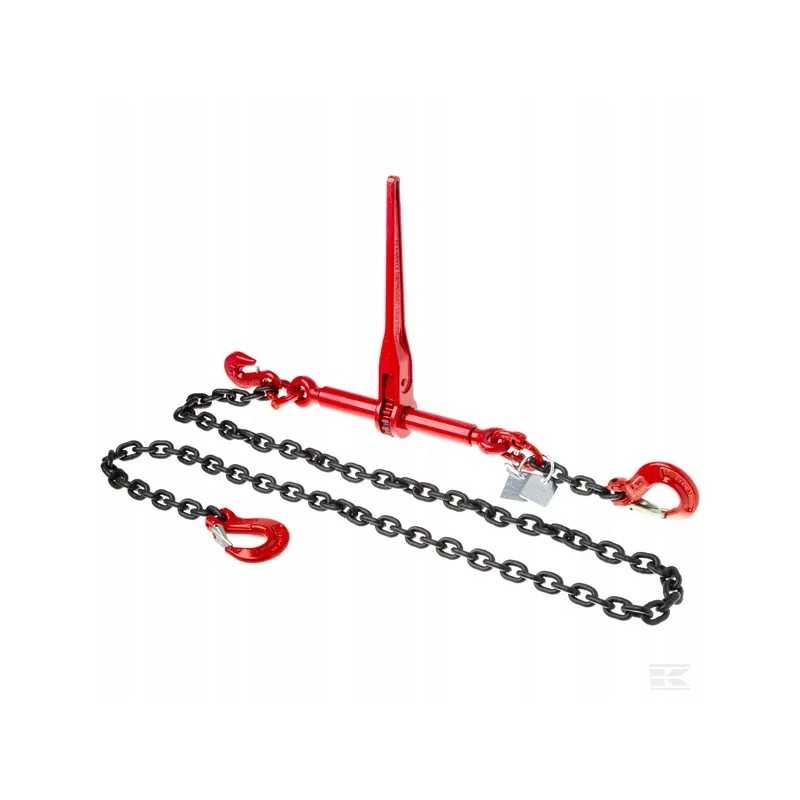 Tvirtinimo grandinė su 8 mm reketiniu įtempikliu