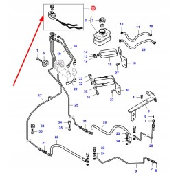 Va410818 stabdžių skysčio rezervuaras