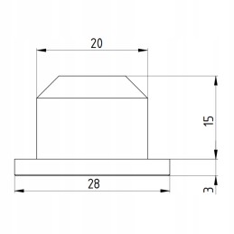 Sankabos svirties stabdymo įdėklas 79011182