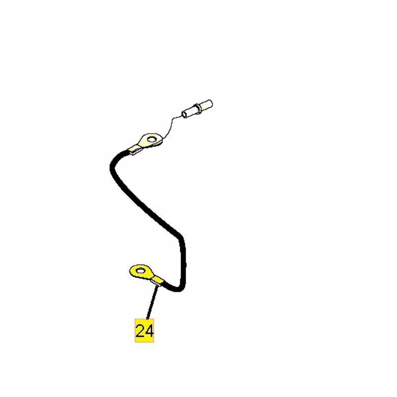 Husqvarna cth180 cth210 xp traktoriaus kabelis