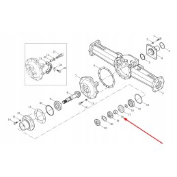 Tl02311010021 diferencialo sandariklio įvorė