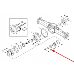 Tl02311010021 diferencialo sandariklio įvorė