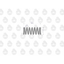 Maža sankabos spyruoklė parduodama už 10c 385 ory