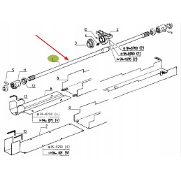7700012044 kardaninis velenas