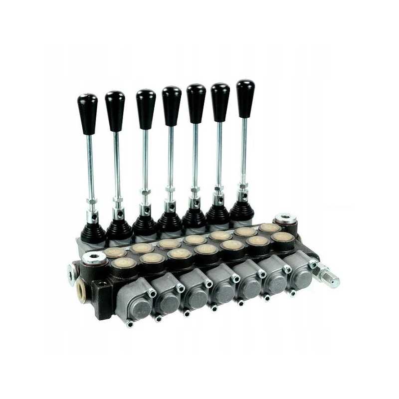 7 sekcijų hidraulinis skirstytuvas