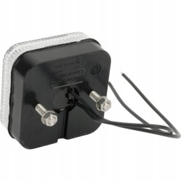 Halogeninė priekinė gabaritinė lemputė kvadratinė LED 12 24