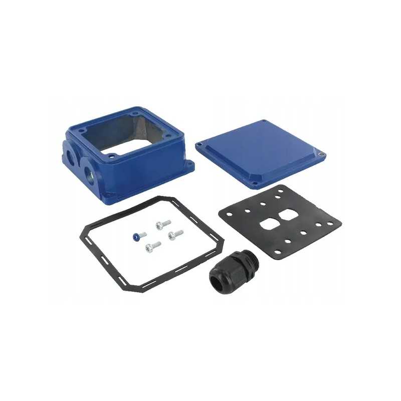 Variklio pajungimo dėžutė 80x90x100 mm