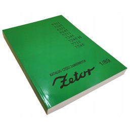 Dalių katalogas, remonto vadovas, Zetor 5211 7745