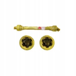 Galios tiekimo velenas l 1200 mm dvigubas kupras 680 nm 6 griovelis