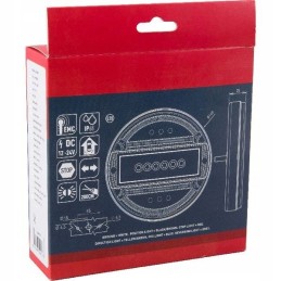 Apvalus LED galinis žibintas 12 24v Kramp