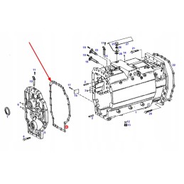 F824100050090 pavarų dėžės sandariklis