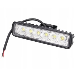 LED darbo lempa 18w, išsklaidyta traktoriaus šviesa