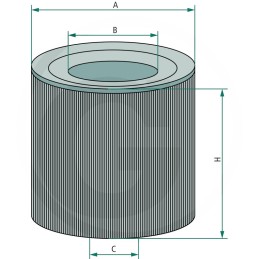 Claas Fleetguard 133530 alyvos filtras
