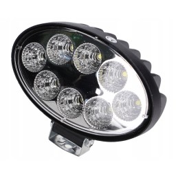 LED darbo lempa 24w, išsklaidyta šviesa, traktorius