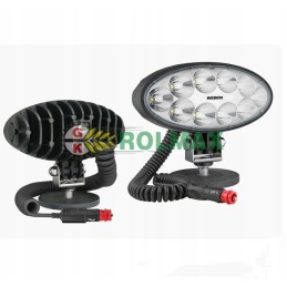 LED darbo lempa 4000lm su magnetiniu laikikliu