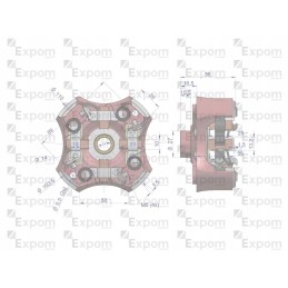 Šepečių laikiklis su šepečiais r 11 46657