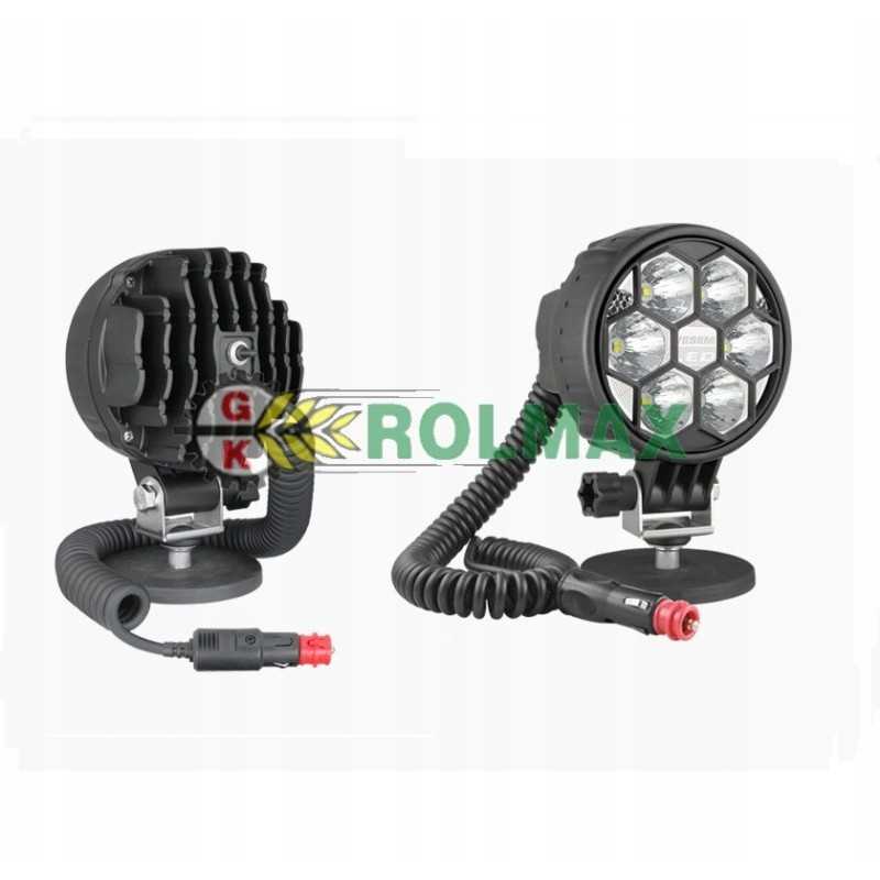 LED darbo lempa 1500lm su magnetiniu laikikliu