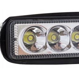 LED darbo lempa 18w 12 24v plokščia, koncentruota, 2 vnt