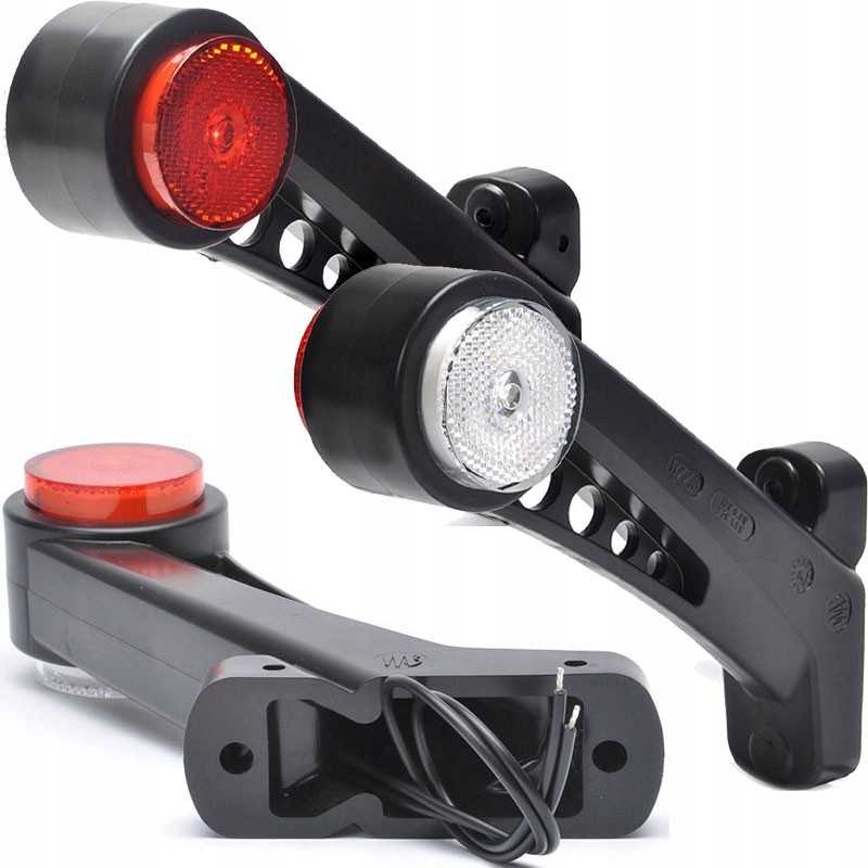 LED šviestuvų komplektas su priekabos atšvaitu