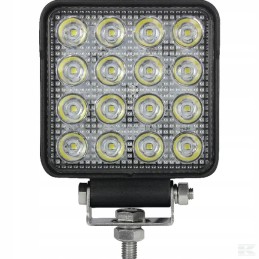 LED darbo lempa 25w 3040lm fokusuota šviesa 16led