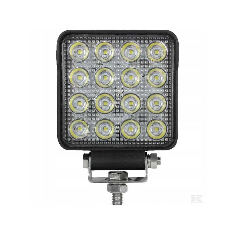 LED darbo lempa 25w 3040lm fokusuota šviesa 16led