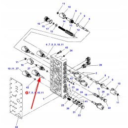 72503902 vožtuvo stūmoklis