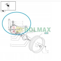 Smeigtukas New Holland T4 5166111 liko