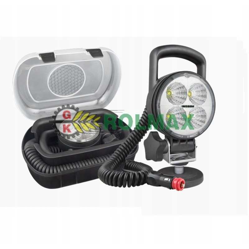 LED darbo lempa 58 su magnetiniu laikikliu priekyje